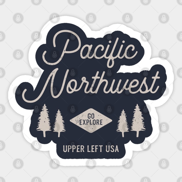 Pacific Northwest Sticker by happysquatch